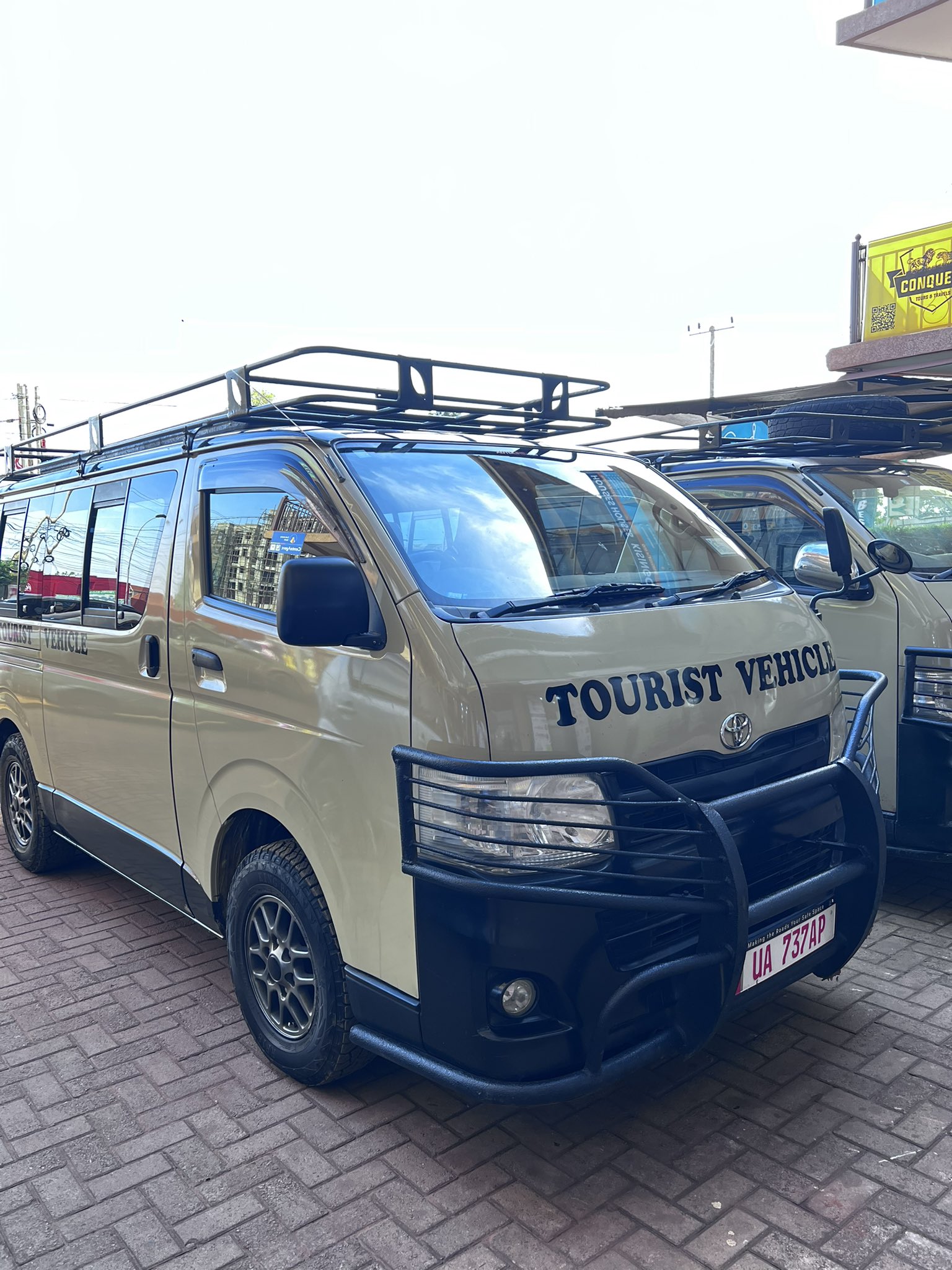 African Safari Vehicle in Uganda